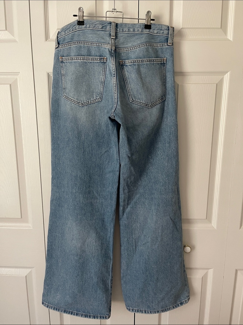 Zara Low Rise Wide-Leg Jeans - Picture 3 of 3